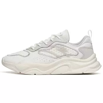 Anta Удобные низкие спортивные повседневные туфли мужские кроссовки белые серые 112228891-1 43