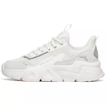 Anta Удобные низкие спортивные повседневные туфли женские кроссовки белые зеленые коричневые 922218823-1 36.5