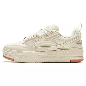 Anta Удобные низкие женские кроссовки Bread Shoes бежевого цвета 922348001-1 36.5