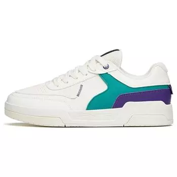 Anta Удобные повседневные нескользящие износостойкие легкие низкие кроссовки для скейтбординга мужские кроссовки белые зеленые 112228081R-5 41