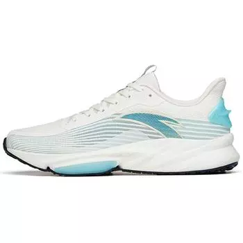 Anta Удобные прочные нескользящие низкие кроссовки для бега мужские кроссовки белые синие 112225587-2 40.5