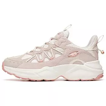 Anta Удобные универсальные кроссовки с низким верхом женские кроссовки Lotus-Gray 122037766R-2 38.5