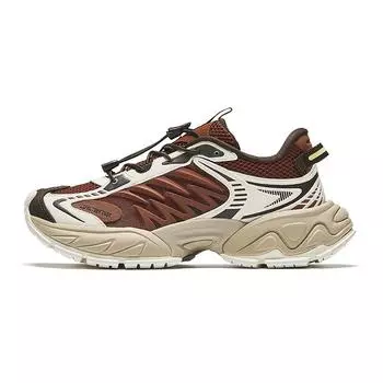 Anta Удобные Универсальные Нескользящие Износостойкие Низкие Повседневные Кроссовки Женские красные белые 922438811-1 35.5