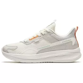 Anta Удобные универсальные нескользящие повседневные прочные низкие кроссовки для бега женские светло-серые 922345579-2 35.5