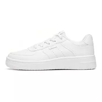 Anta Удобные универсальные повседневные нескользящие прочные низкие детские кроссовки для скейтбординга детские кроссовки серебристые A33038000-5 36