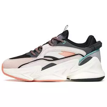 Anta Удобные универсальные женские кроссовки для папы, черные, серые, белые 122118883-4 39