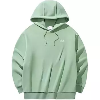 Anta Удобный пуловер, свободная толстовка, мужские топы, каменно-зеленый 972448701-2 M