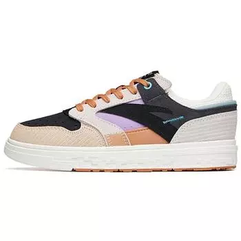 Anta Уличные кроссовки на толстой подошве, повседневные, низкие, женские, для скейтбординга, красные, многоцветные 122218050-4 35.5