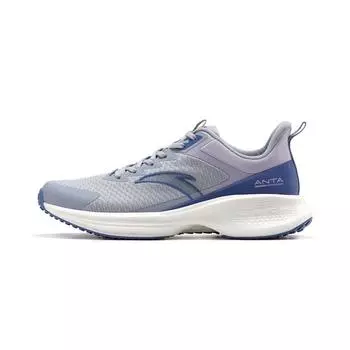 Anta Ultra Comfortable Versatile Non-Slip Wear-Resistant Low-Top Casual Running Shoes Men sneaker Gray White 112455502S-7 39