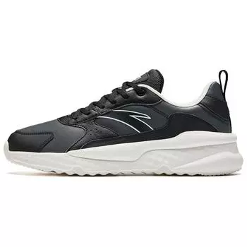 Anta Unrestrained Series Fabric Synthetic Leather Fashion Comfortable Versatile Trendy Wear-Resistant Non-Slip Low-Top Casual Shoes 912448816-6 45