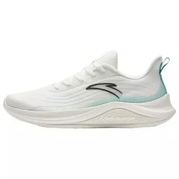 Anta Urban Running Fabric Non-Slip Wear-Resistant Low-Top Running Shoes Men sneaker White Green 912525504F-1 42