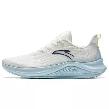 Anta Urban Running Versatile Comfortable Non-Slip Wear-Resistant Low-Top Casual Running Shoes Women sneaker White Blue 922525512F-1 35.5