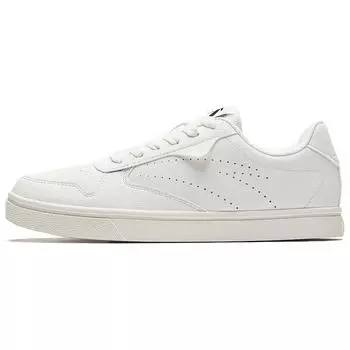 Anta Versatile Comfortable Non-Slip Lightweight Low-Top Sneakers Men Sneakers Ivory-White 112438015S-3 40