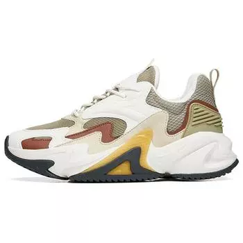 Anta Walker 3.0 Running Culture Series Удобные легкие низкие спортивные повседневные кроссовки для мужчин Белые желтые 112238881-3 40
