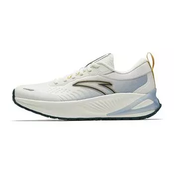 Anta Wang Hai Soft Sole Breathable Cushioning Comfortable Non-Slip Durable Low-Top Casual Running Shoes Women sneaker White Blue 922515508-1 38.5