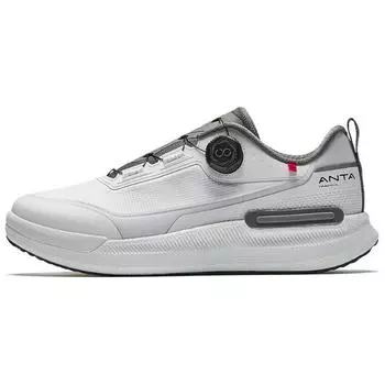 Anta Wanli Comfortable Versatile Non-Slip Wraparound Durable Low-Top Training Shoes Men sneaker Sand-Gray 112517771-2 39