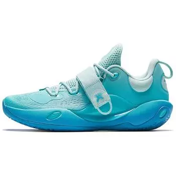 Anta Water Flower 6 Lite Comfortable Versatile Shock Absorbing Durable Low Top Basketball Shoes Men sneaker Blue 112421608-4 44