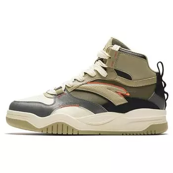 Anta Wave Shoes Comfortable Versatile Durable Mid-Top Sneakers Men Sneakers Green 912348088-3 39