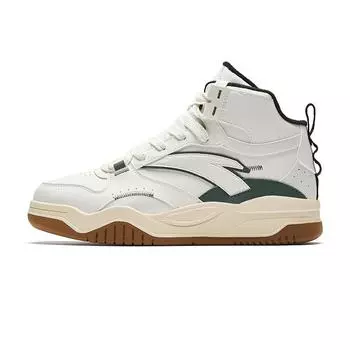 Anta Wave Shoes Удобные универсальные повседневные спортивные нескользящие износостойкие дышащие кроссовки средней высоты мужские кроссовки белые светло-голубые 912348903-1 40.5