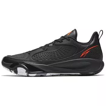 Anta Wind Tunnel 4 BM Comfortable Versatile Durable Supportive Shock Absorption Low Top Basketball Shoes Men sneaker Black 112511604-1 41