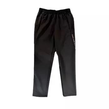 Anta Woven Sports Solid Color Elastic Mid Waist Casual Pants Men bottoms Black 152447512N-1 M