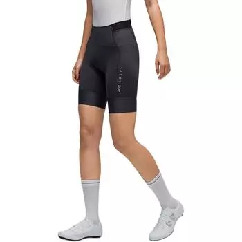 Anta X Grc Collaboration Breathable Tight Sports Shorts Women shorts Light-Gray 962527316-1 XS