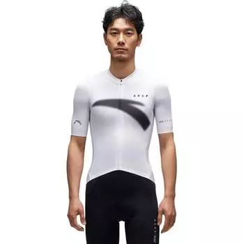 Anta X Grc Collaboration Professional Cycling Road Bike Breathable Quick-Dry T-Shirt Men Tops Pure-White 952527146-1 S