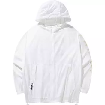 Anta X Иллюстрация Collaboration Life Series Letter Молния С капюшоном Удобная дышащая Свободная Длинный рукав Защита от солнца 172438610-2 M