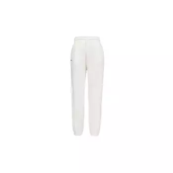 Anta X Kirsh Collaboration Life Series однотонные свободные трикотажные спортивные брюки с высокой талией и манжетами женские плавки цвета слоновой кости 162428313-3 L