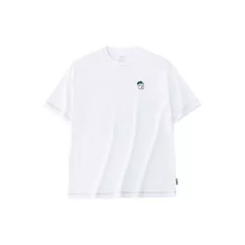 Anta X Popeye Collaboration Life Series Solid Color Round Neck Comfortable Versatile Breathable Short Sleeve T-Shirt Men T-Shirts 152428151-1 L