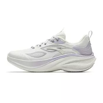 Anta Yezi 5.0 Fashion Comfortable Lightweight Rebound Low-Top Running Shoes Women Running Shoes White Purple 922515518-2 35.5