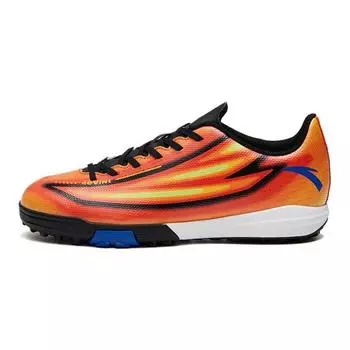 Anta Youth Non-Slip Wear-Resistant Low-Top Multi-Sport Football Shoes Kids Football Shoes Orange Yellow 312322266-2 39