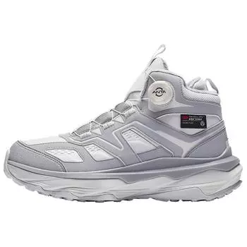 Anta Yueling 2 Casual Simple Balance Warm Height Increasing High Top Lifestyle Shoes Men Sneakers Gray 112518965-2 39
