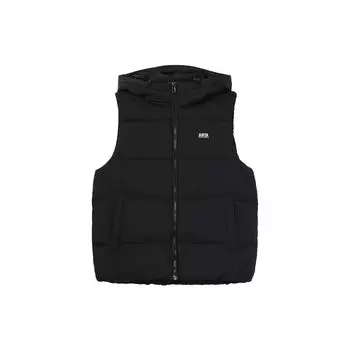 Anta Жилет женский Life Series из водоотталкивающего материала Snow Shell, однотонный, черный 962348912-5 XS