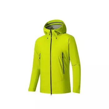 Anta Zippered Hooded Solid Color Casual Versatile Waterproof Jacket Men Jacket 152530635-4 L