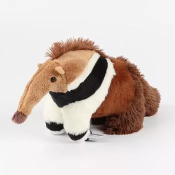 Anteater Cute Plush Toy Lifelike Animals Simulation Stuffed Doll Kawai Gifts for Kids