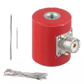 Антенна 5.6M/18.3FT 14M-30MHz 300W-600W HF антенна из нержавеющей стали 1/4 длины волны HF антенна комплект CHINA