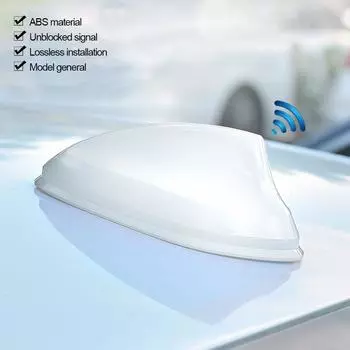 Антенна «Акулий плавник» для суперкара Jeep Compass/Kia Rio K2 K3/Hyundai/Kia/Mazda/Nissan, усилитель автомобильных сигналов, внешние детали серый