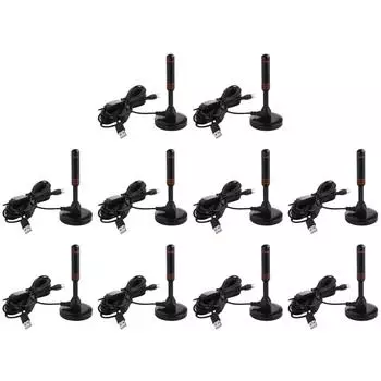 - Антенна HDTV 300 см Коаксиальный кабель Антенна цифрового ТВ DVB-T DVB-T2 DAB (Стиль Б)