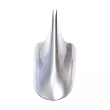 Антенна плавник акулы Высококачественная антенна для автомобиля Акула Украшение Крыша Антенна Аксессуары Антенна Плавник акулы Радиоантенна для автомобиля серебряный