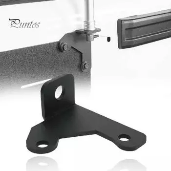 Антенный кронштейн, автомобильный кронштейн для задней двери CB, держатель антенны, простой в установке, без автомобильного запасного колеса, CB, крепление для антенны 2007-2018 для Jeep JK Unlimited чёрный