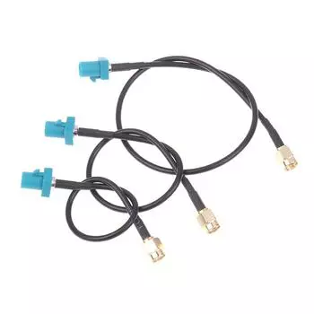 Антенный штекерный кабель Z-штекер к SMA-штекеру, автомобильный антенный адаптер, кабель для автомобильной стереонавигации, FM-радио, автомобильные аксессуары 15CM