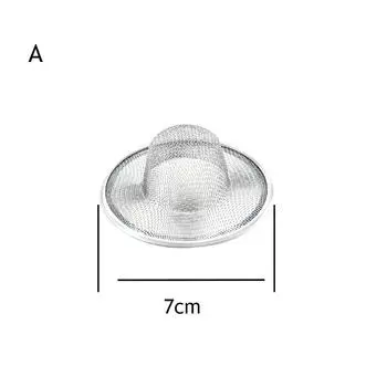 Anti-blocking Colander Bathroom Hair Dirt Catcher Kitchen Sink Strainers Water Sink Drain Filter 7cm