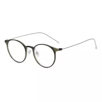 Anti-Blue Light Glasses Frame, Men S And Women S Simple Myopia Glasses Frame, Round Small Frame Tr Frame Glasses M8062 прозрачный