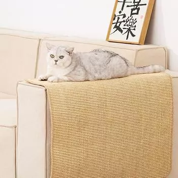 Коврик для защиты стен дивана от кошачьих царапин, коврик для защиты от кошачьих царапин, износостойкий коврик для кошачьих когтей, коврики для дивана из сизаля