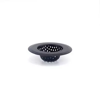 Anti Clogging Sink Drain Strainer Mesh Drain Hole Filter Stopper Black Kitchen Sink Filter Basin 5.5cm