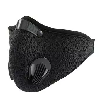 Антипылезащитная модная пыленепроницаемая моющаяся дышащая спортивная велосипедная маска для рта от загрязнений многоразового использования