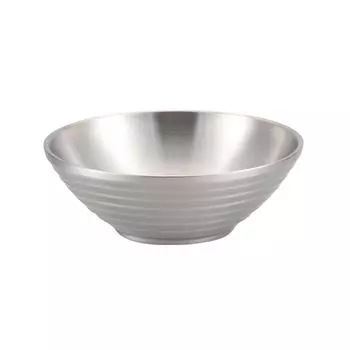 Anti Fall 304 Stainless Steel Bowl Japanese Style Instant Noodles Bowl Ramen Bowl Restaurant 16cm