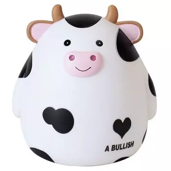 Anti-fall Cow Money Box waterproof Cute Money Jar Funny Cow Piggy Bank Children s