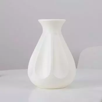 Ваза для цветов Anti Fall, модный имитационный керамический пластиковый цветочный горшок, скандинавский стиль, современная цветочная композиция, украшение для дома